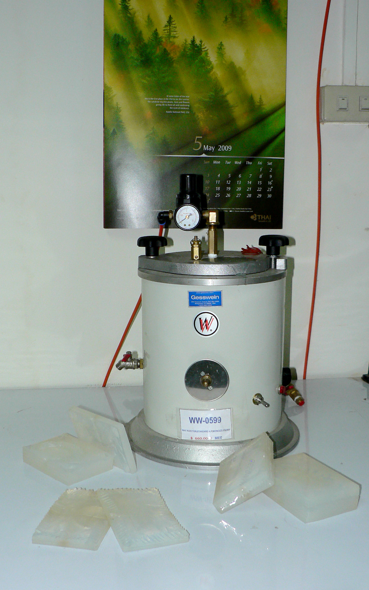 Gesswein Wax Injector WW-0599 Design Classique